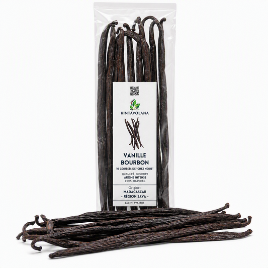 Gousses de vanille Bourbon de Madagascar – Kintavolana